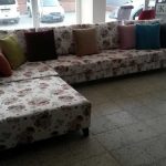 Çiçekli Köşe Koltuk Takımı